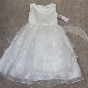 Little Girl’s White Dress